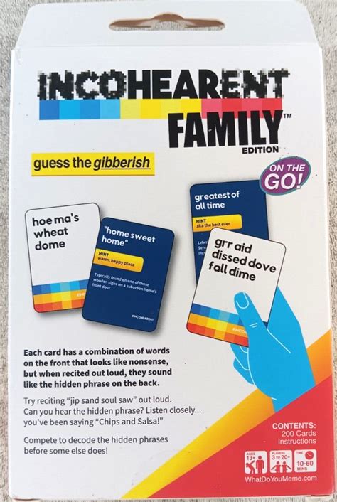 what is incoherent game|INCOHERENT .